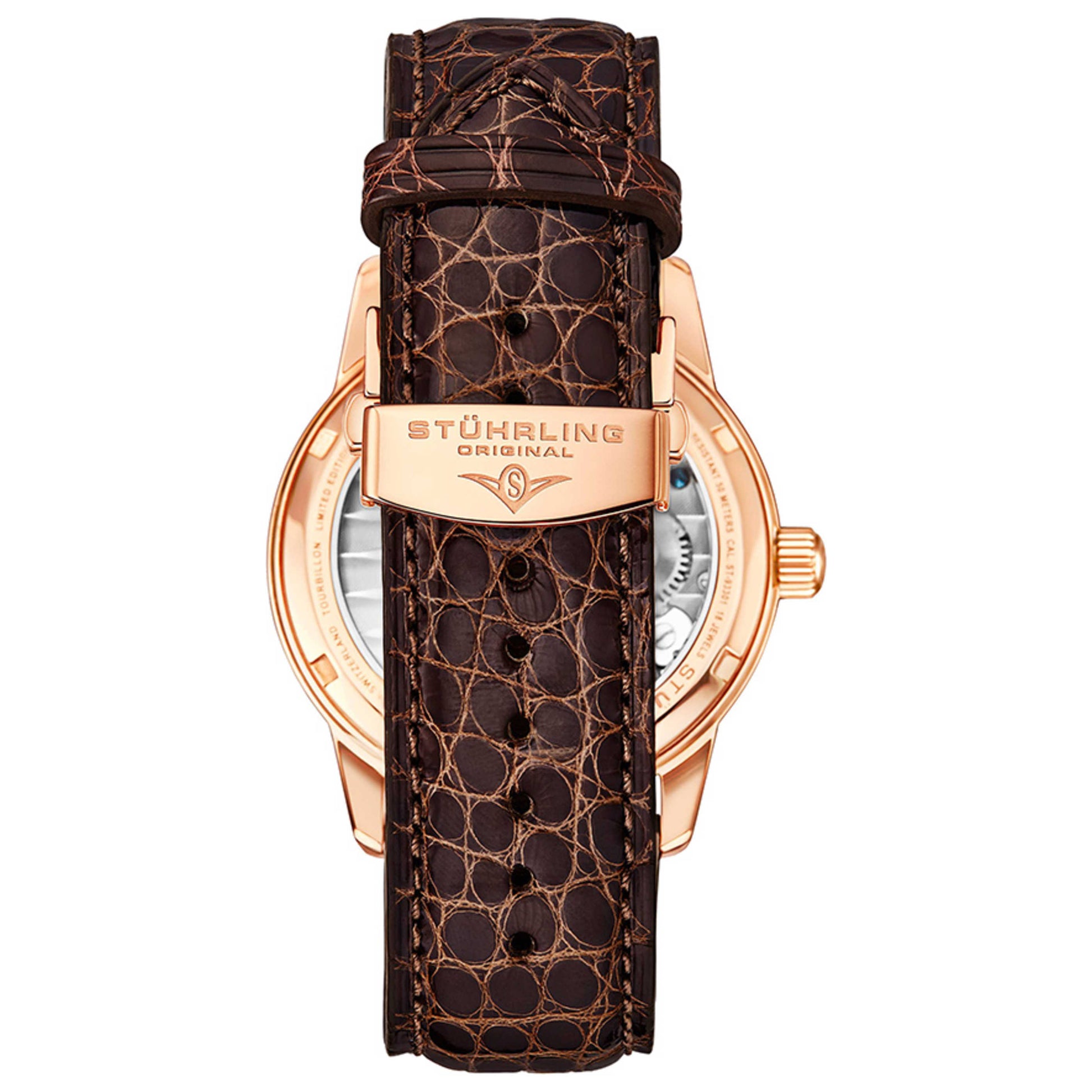 Stuhrling Tourbillon Men's Automatic Watch M13885 - Image #2