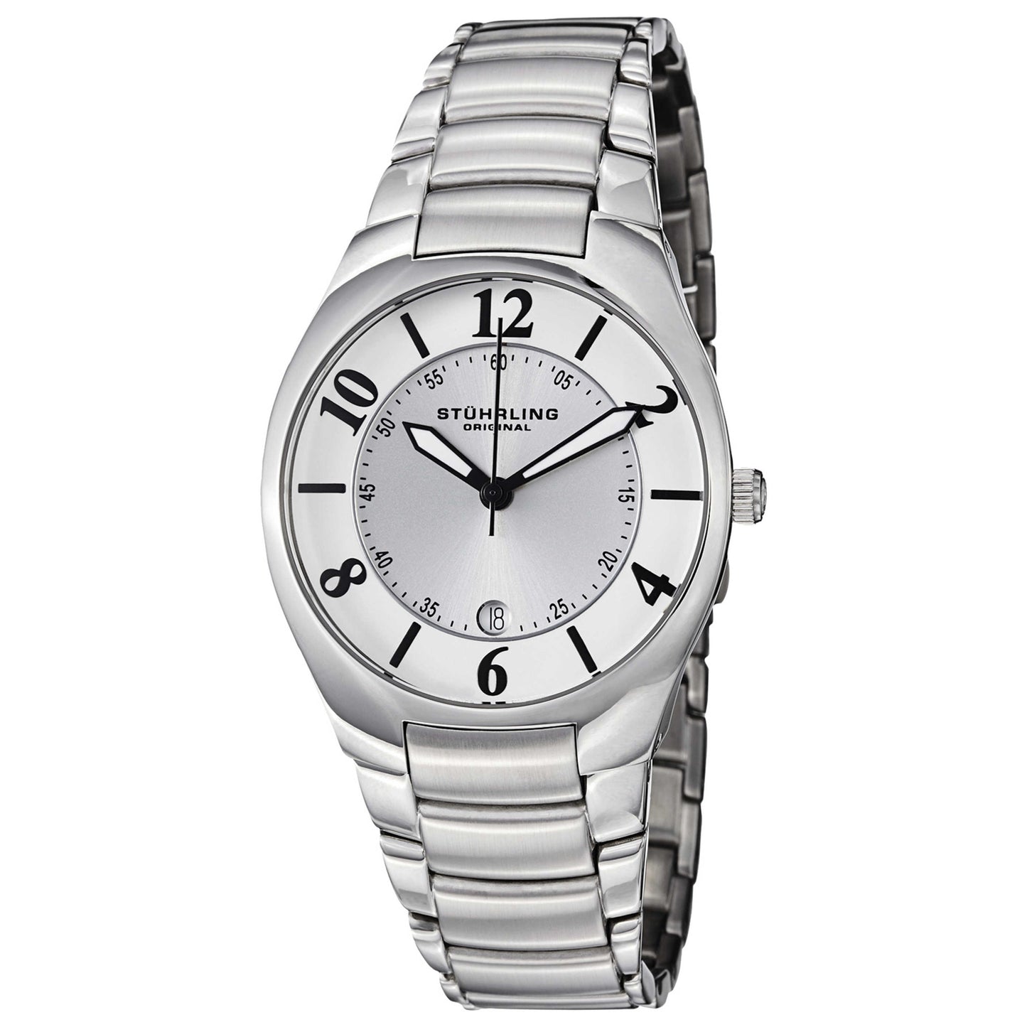 Front view of Stuhrling Symphony Men's Quartz Watch M14555