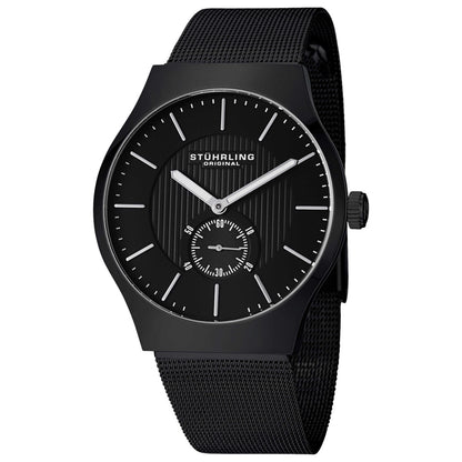 Front view of Stuhrling Symphony Men's Quartz Watch M14558