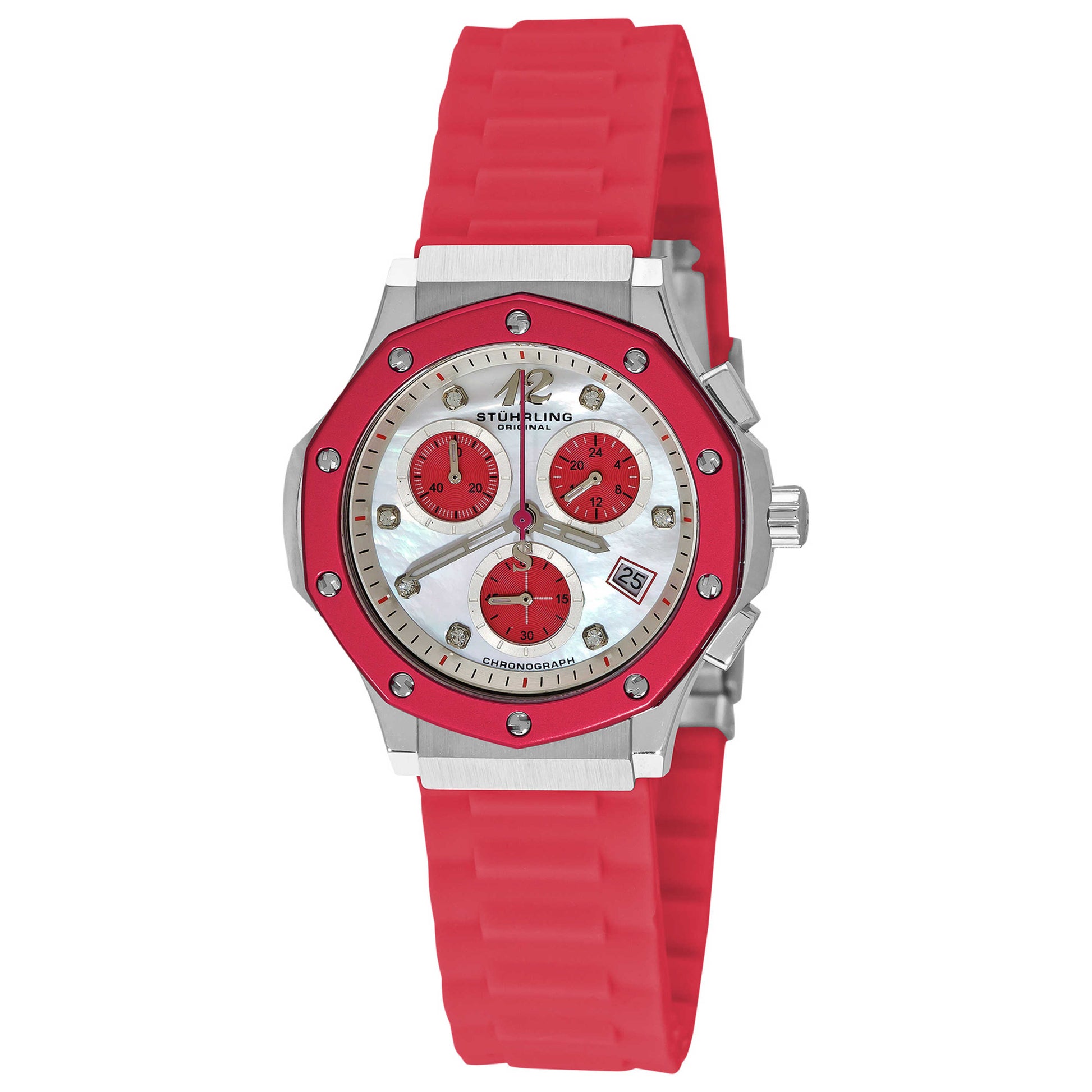 Front view of Stuhrling Monaco Women's Quartz Watch M14563