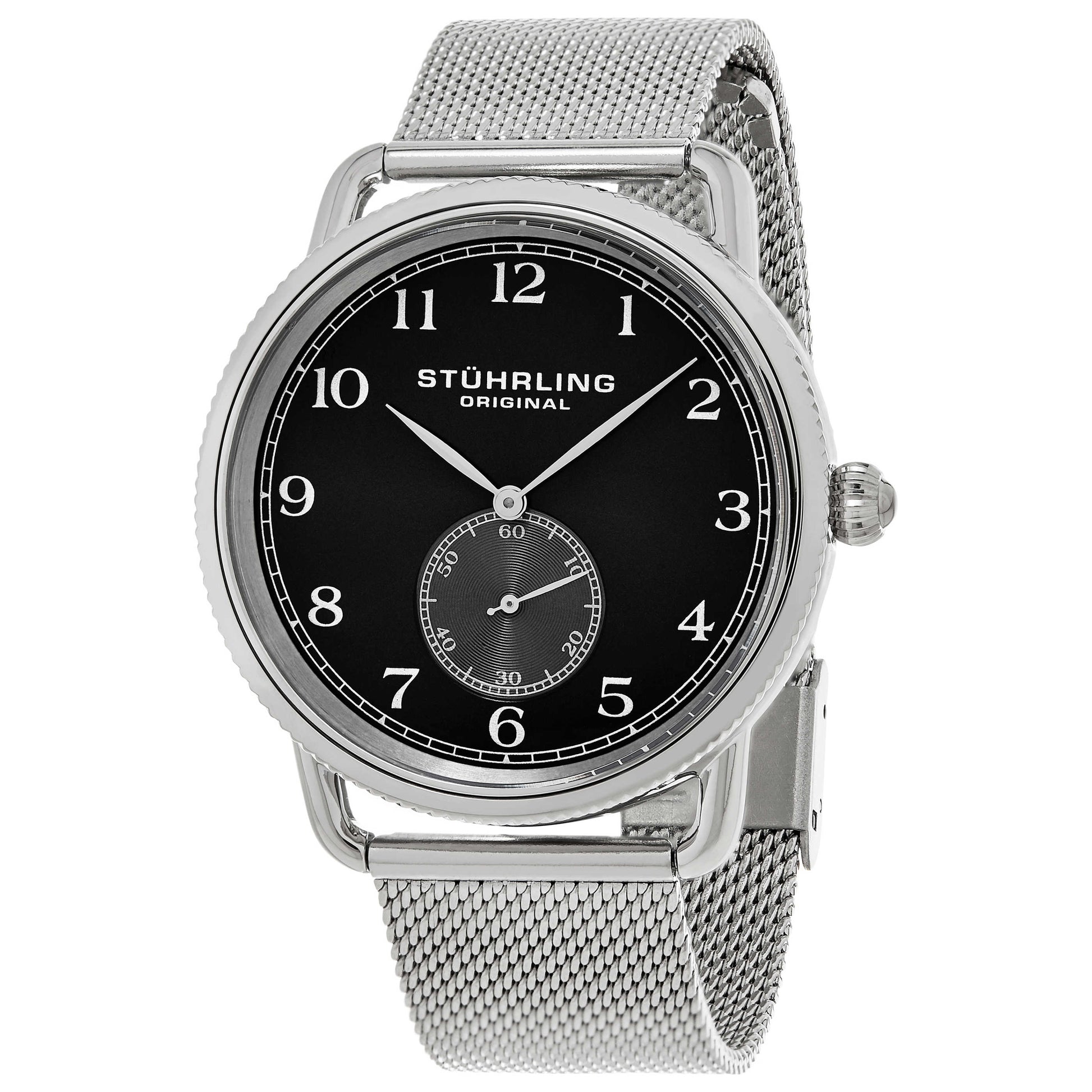 Front view of Stuhrling Symphony Men's Quartz Watch M14572