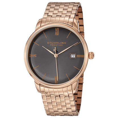 Front view of Stuhrling Prestige Men's Quartz Watch M14579