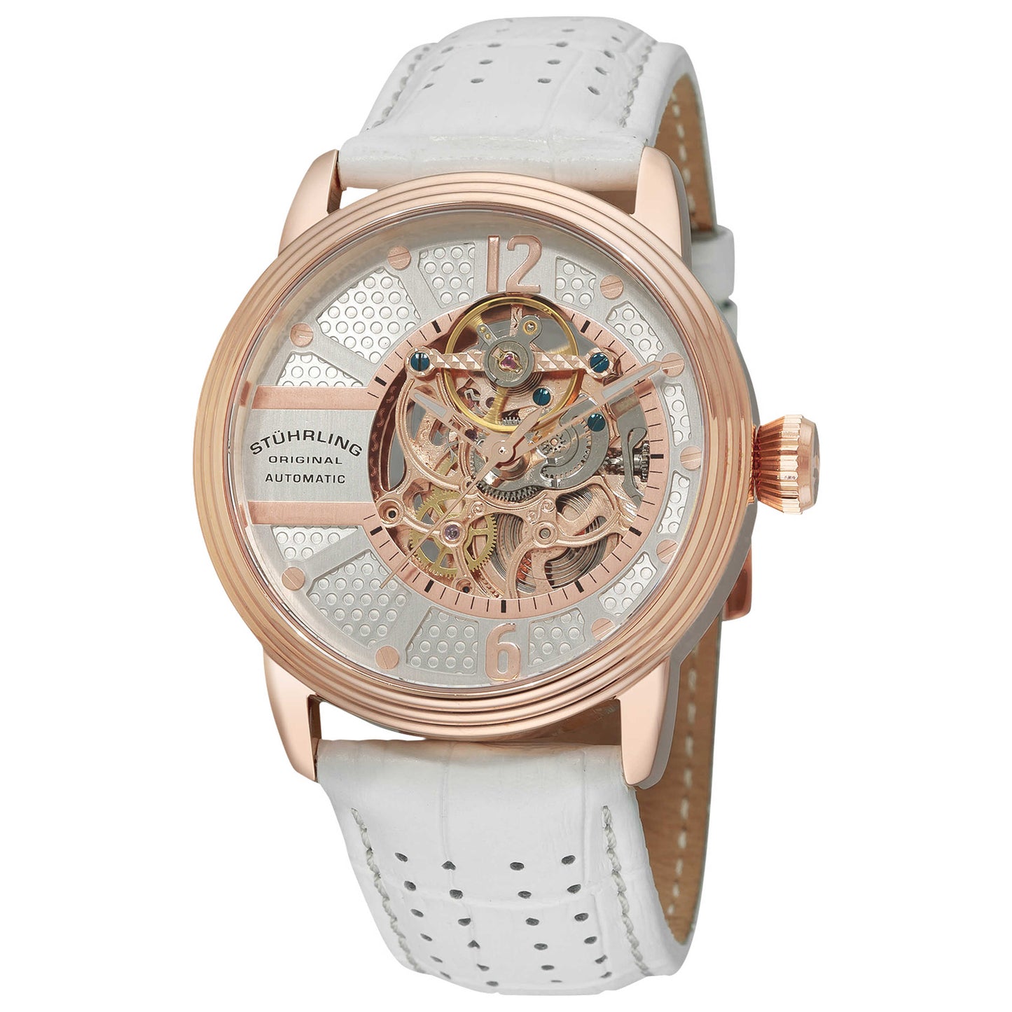 Front view of Stuhrling Legacy Men's Automatic Watch M14580