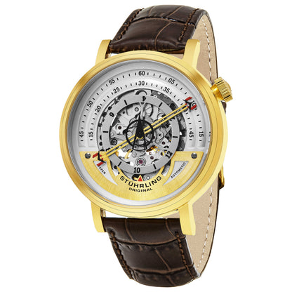 Front view of Stuhrling Legacy Men's Automatic Watch M14613