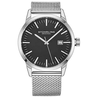 Front view of Stuhrling Symphony Men's Quartz Watch M14632