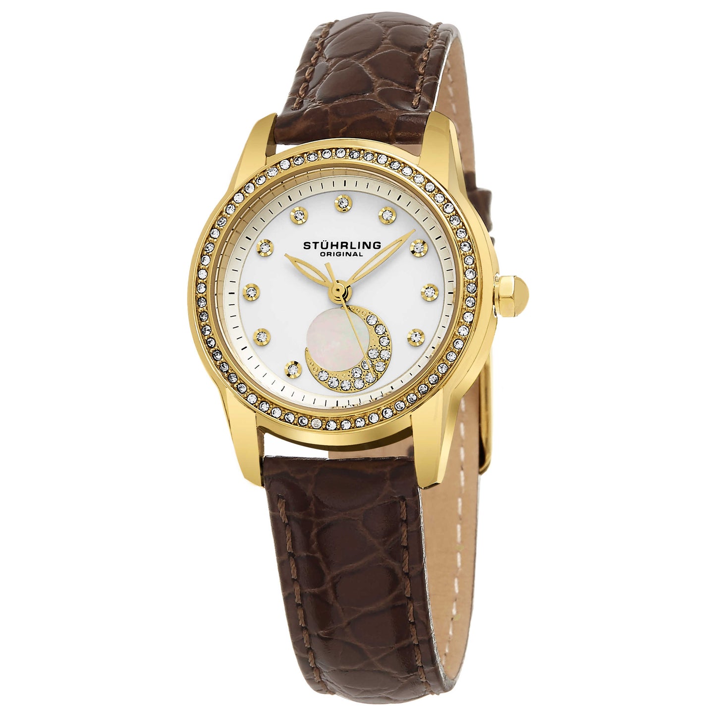 Front view of Stuhrling Symphony Women's Quartz Watch M14649