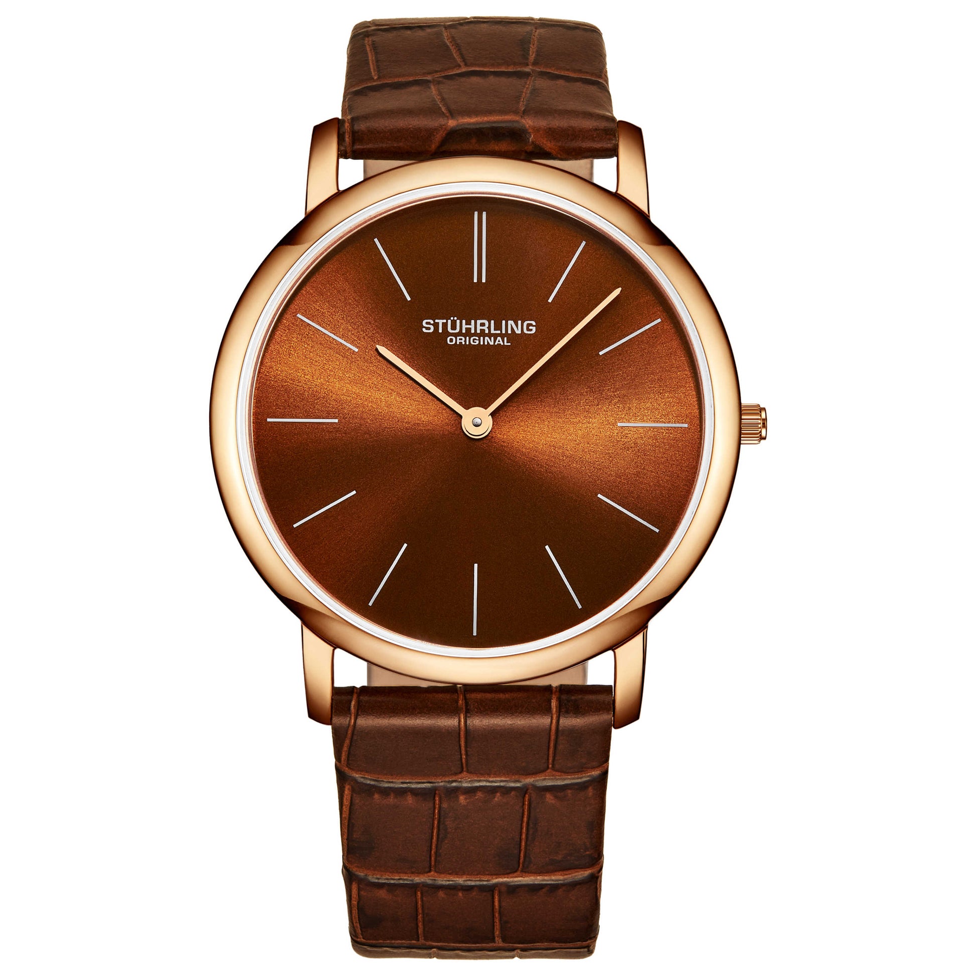 Front view of Stuhrling Symphony Men's Quartz Watch M14694