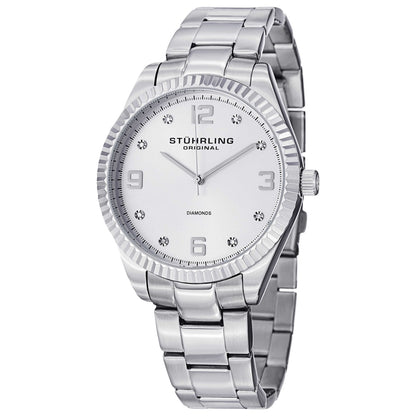 Front view of Stuhrling Symphony Men's Quartz Watch M14695