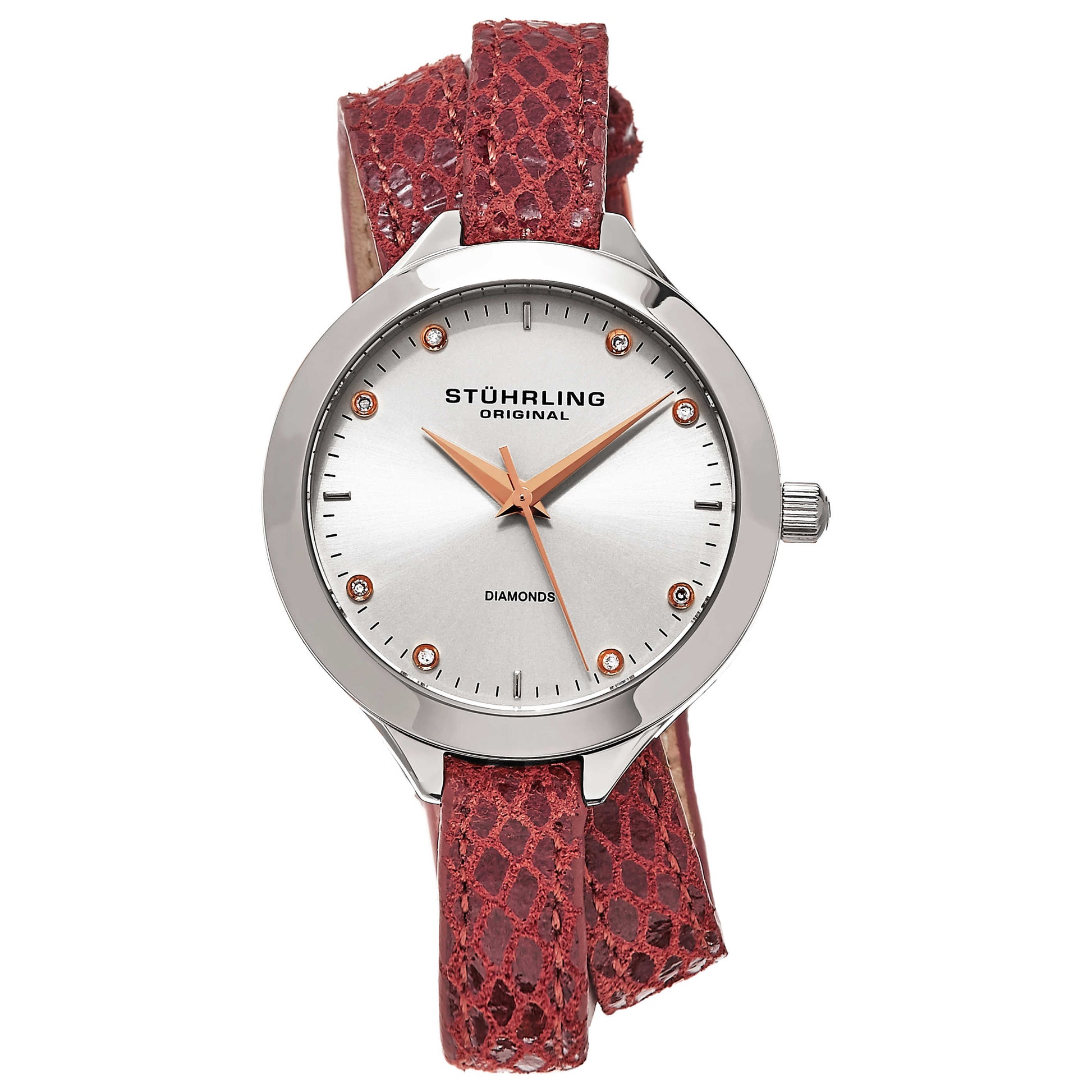 Front view of Stuhrling Vogue Women's Quartz Watch M14697