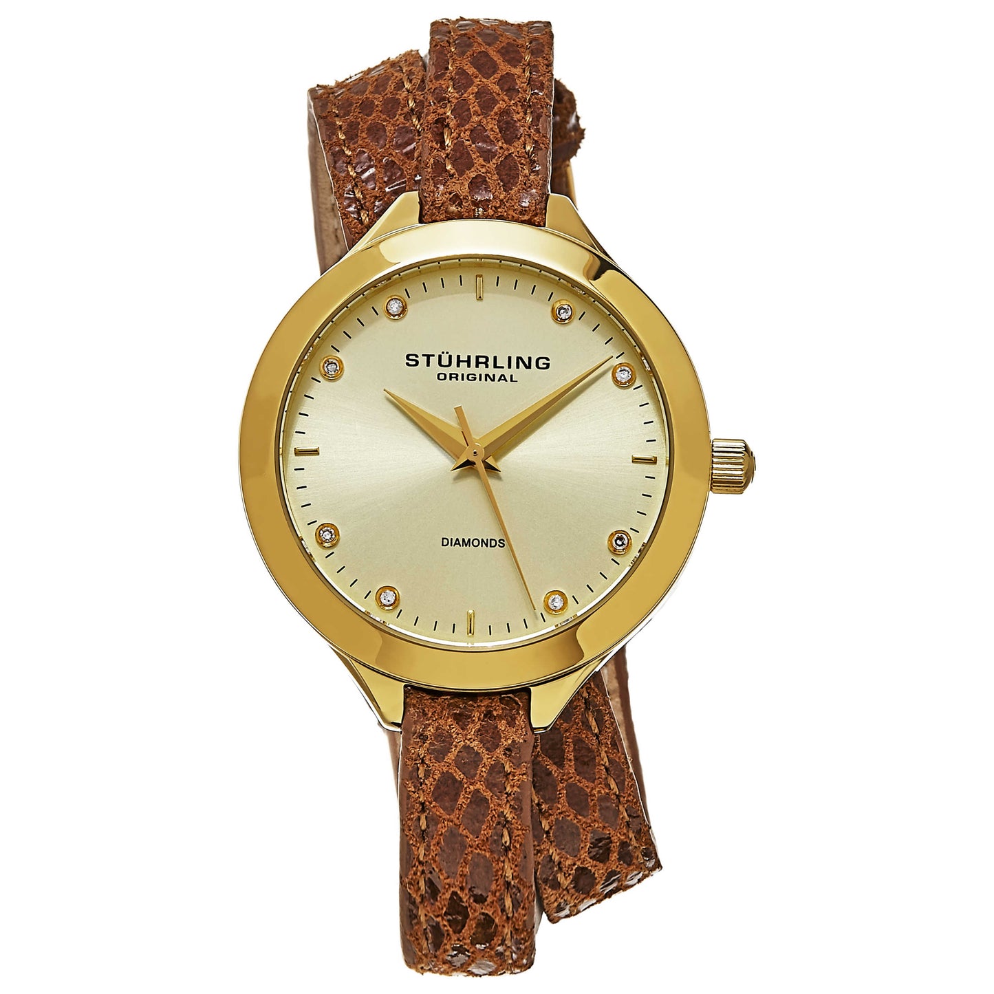 Front view of Stuhrling Vogue Women's Quartz Watch M14698