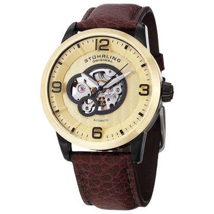 Front view of Stuhrling Legacy Men's Automatic Watch M14702