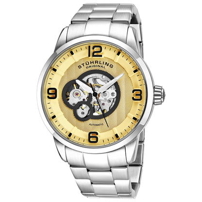 Front view of Stuhrling Legacy Men's Automatic Watch M14703