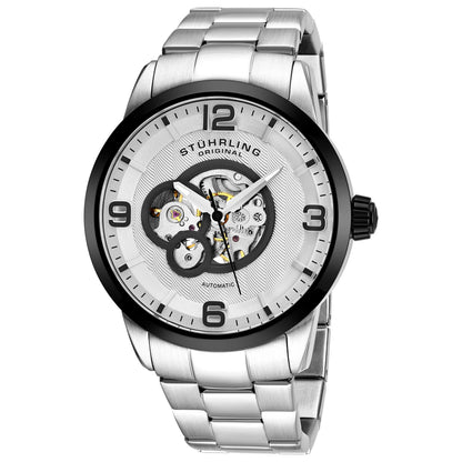 Front view of Stuhrling Legacy Men's Automatic Watch M14705