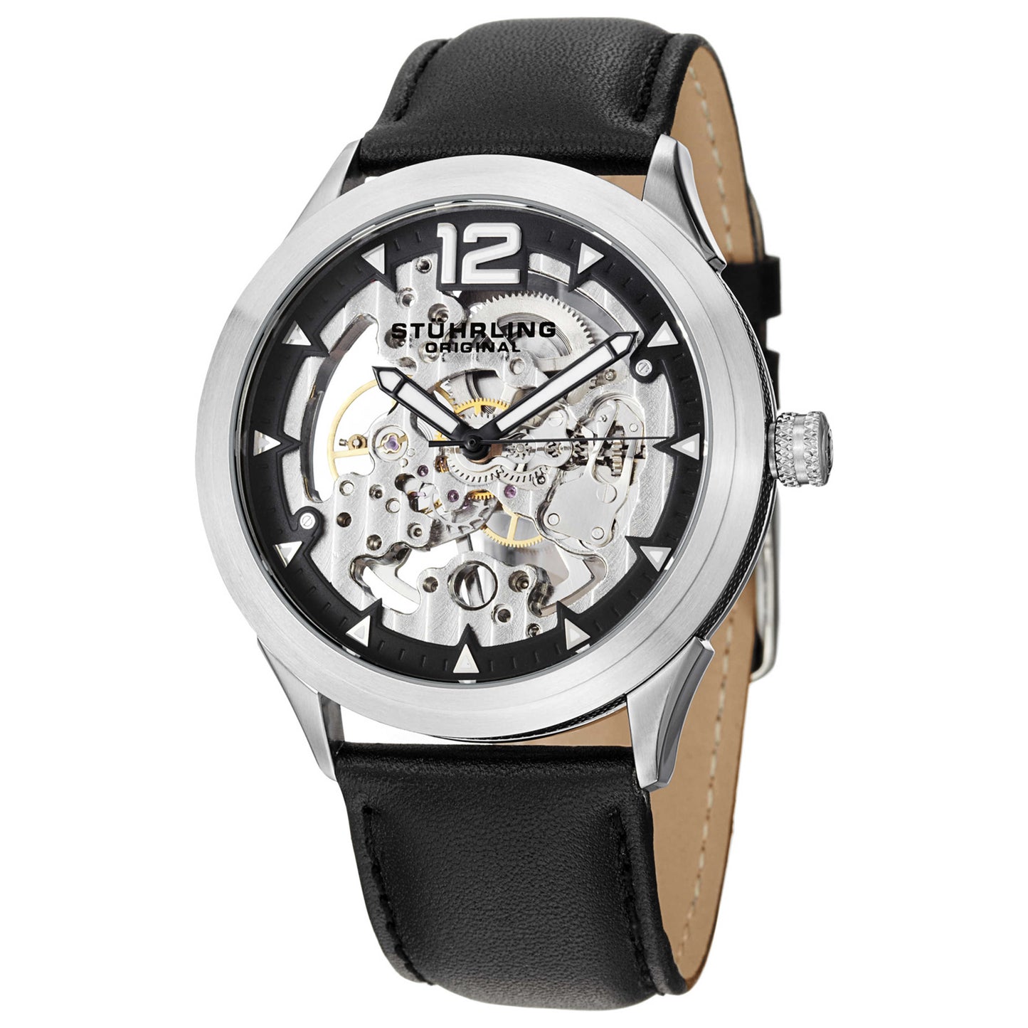 Front view of Stuhrling Legacy Men's Manual-Wind Watch M14726