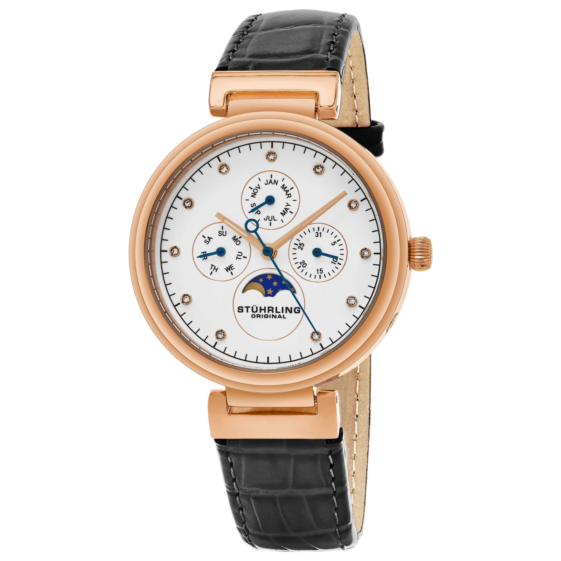Front view of Stuhrling Symphony Women's Quartz Watch M14729