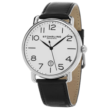 Front view of Stuhrling Symphony Men's Quartz Watch M14744