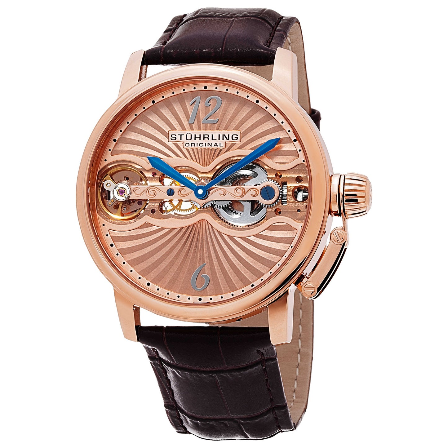 Front view of Stuhrling Legacy Men's Manual-Wind Watch M14755