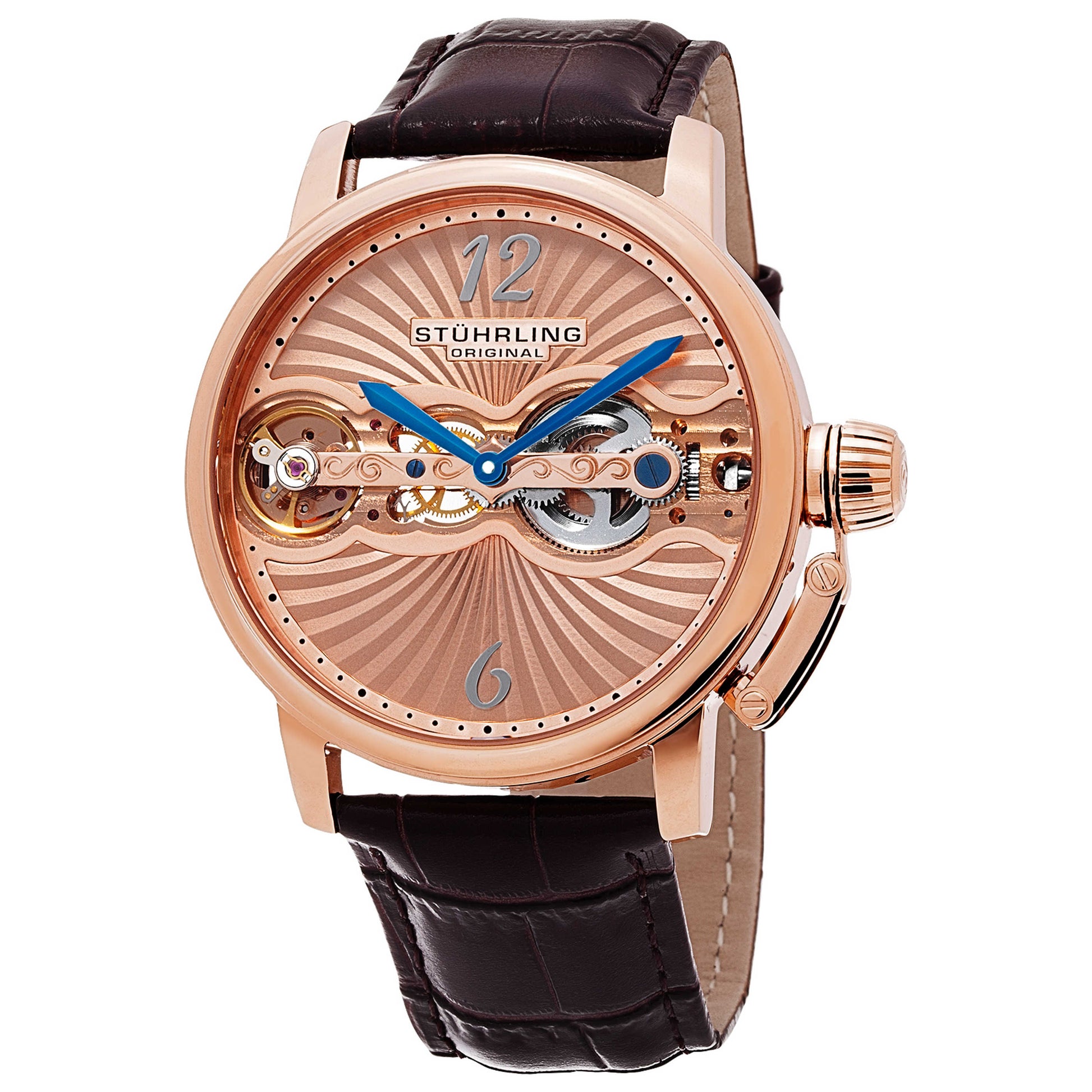Front view of Stuhrling Legacy Men's Manual-Wind Watch M14755