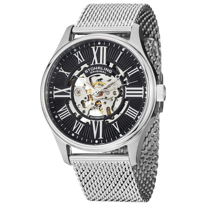 Front view of Stuhrling Legacy Men's Automatic Watch M14766
