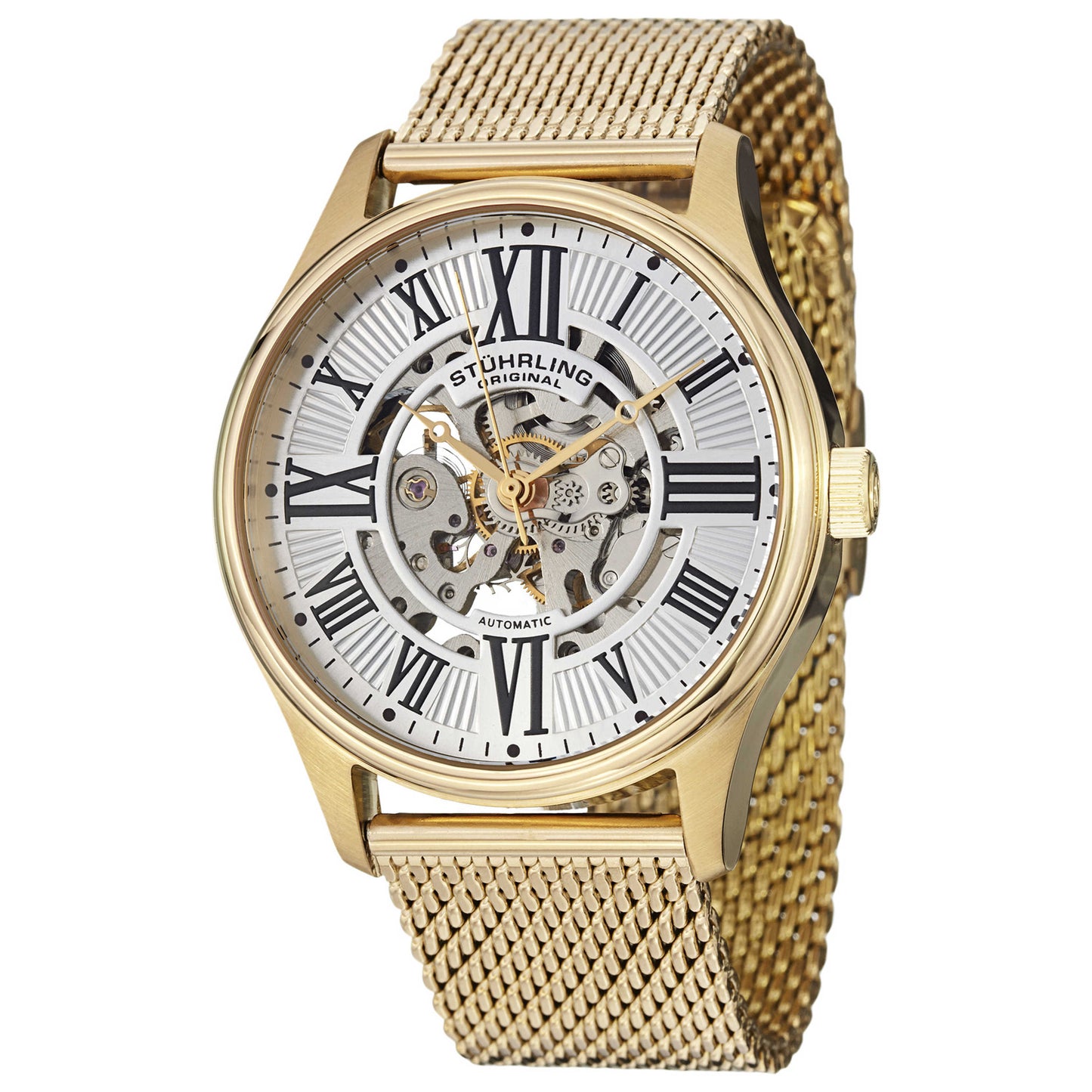 Front view of Stuhrling Legacy Men's Automatic Watch M14767