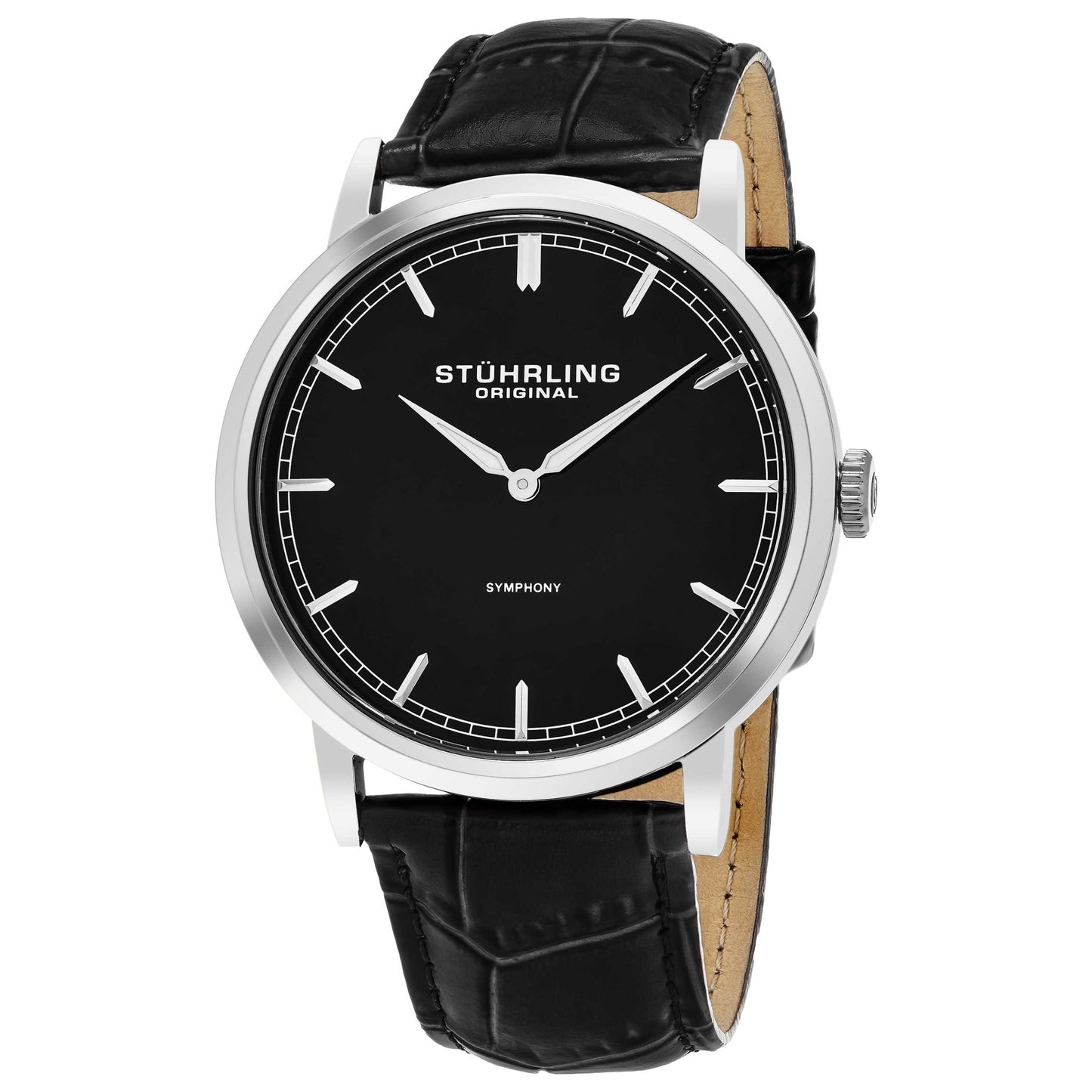 Front view of Stuhrling Symphony Men's Quartz Watch M14781