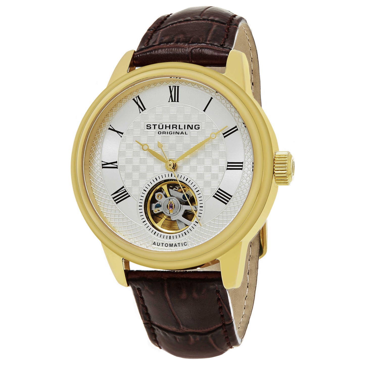 Front view of Stuhrling Legacy Men's Automatic Watch M14783