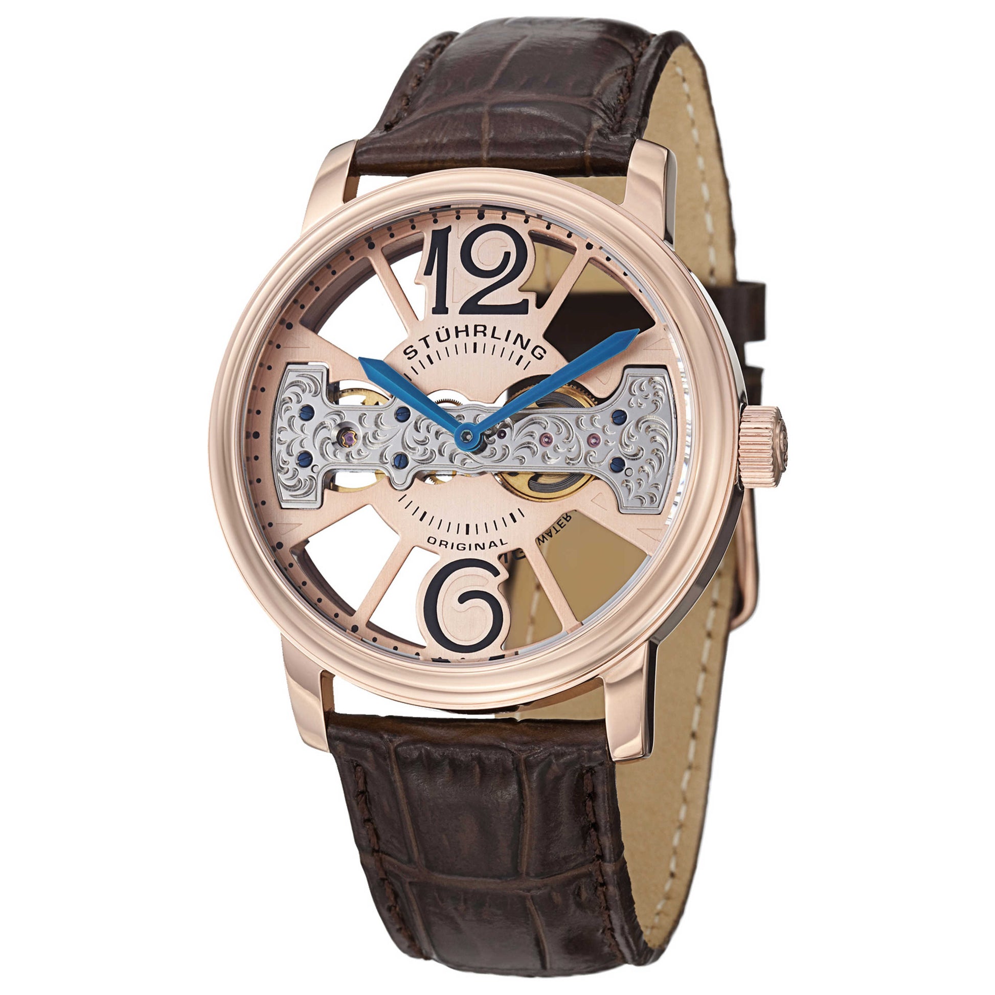 Front view of Stuhrling Legacy Men's Manual-Wind Watch M14789