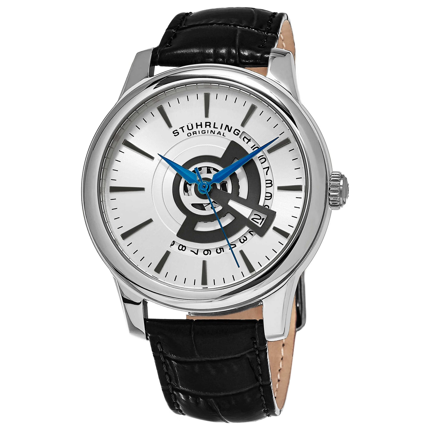 Front view of Stuhrling Symphony Men's Quartz Watch M14793