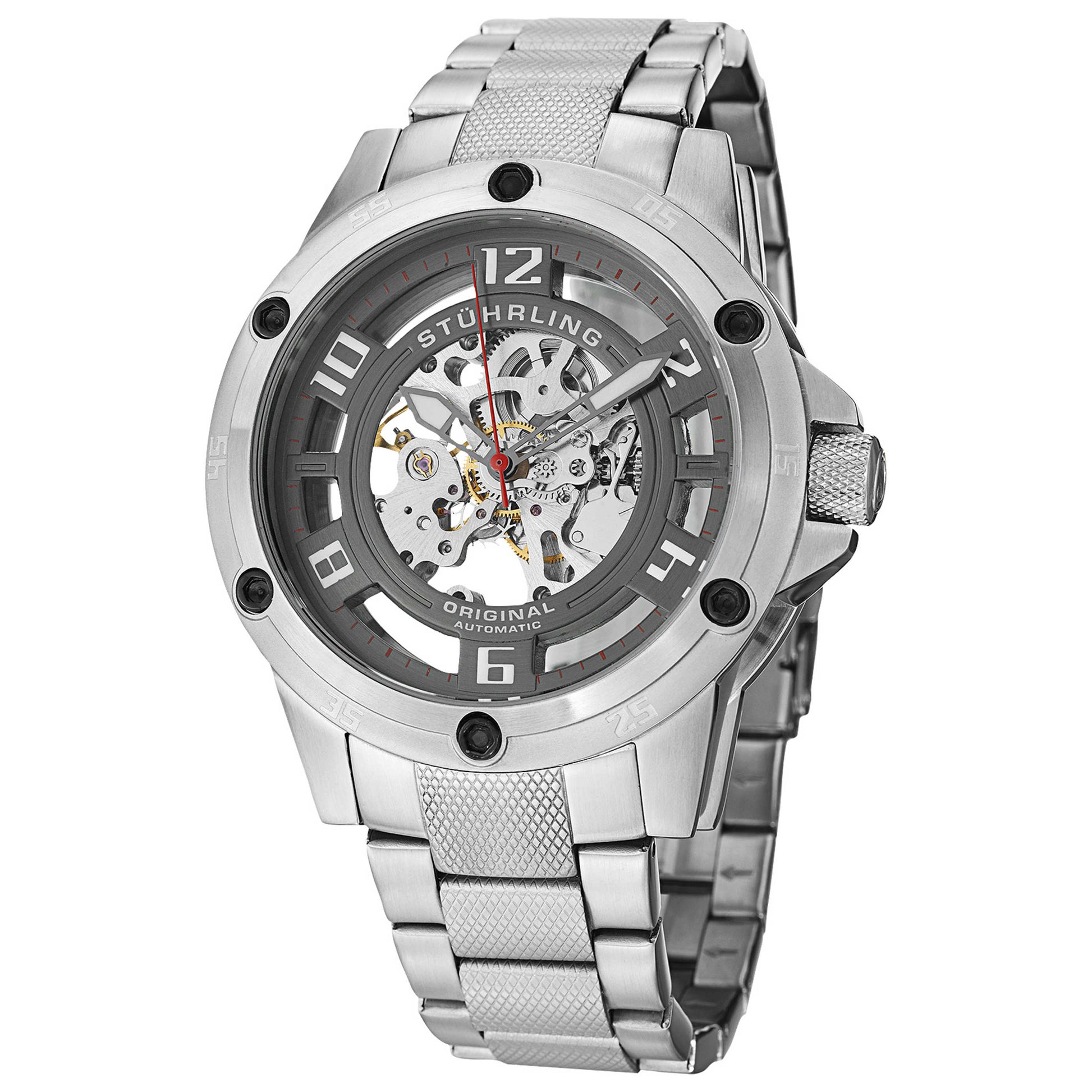 Front view of Stuhrling Legacy Men's Automatic Watch M14806
