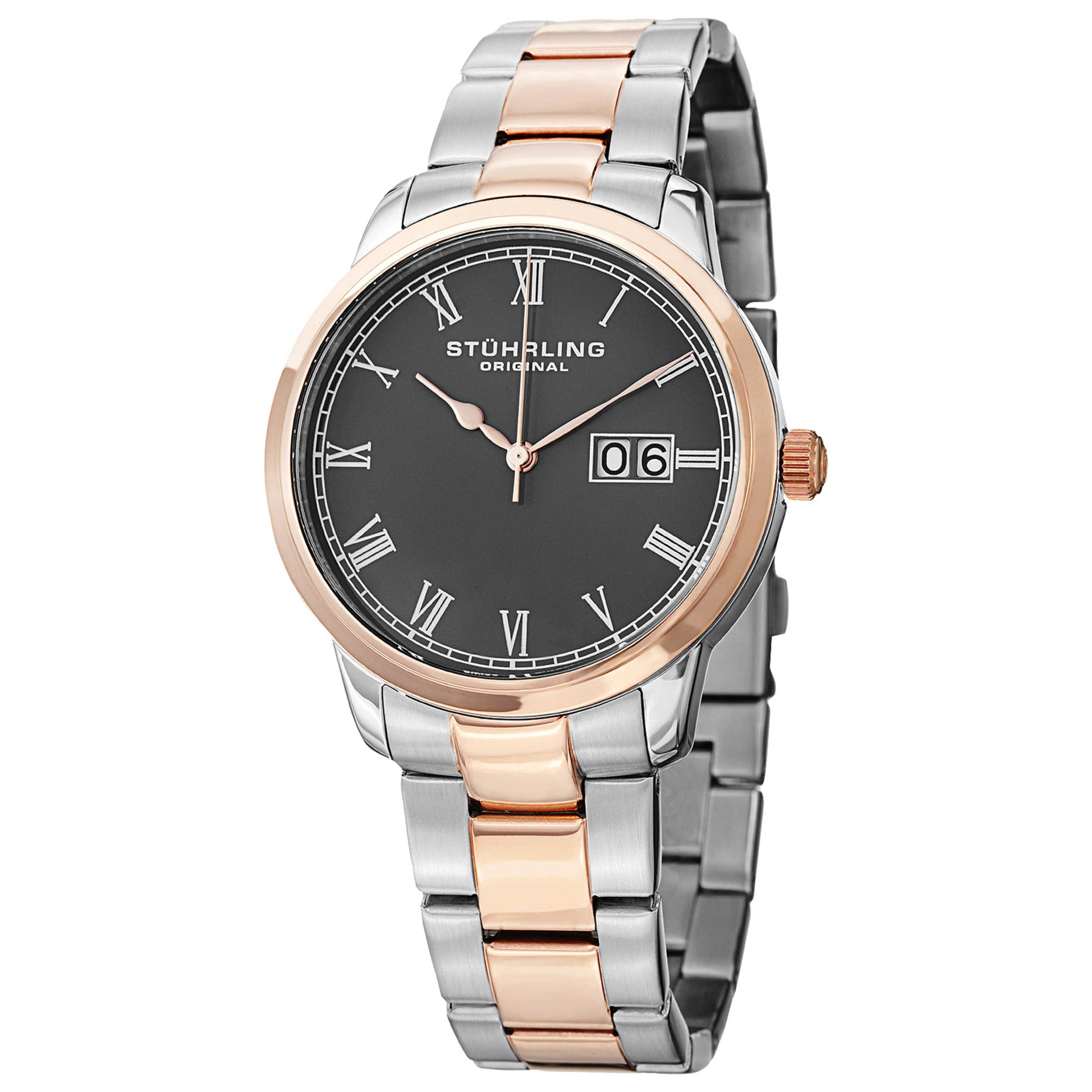 Front view of Stuhrling Symphony Men's Quartz Watch M14817