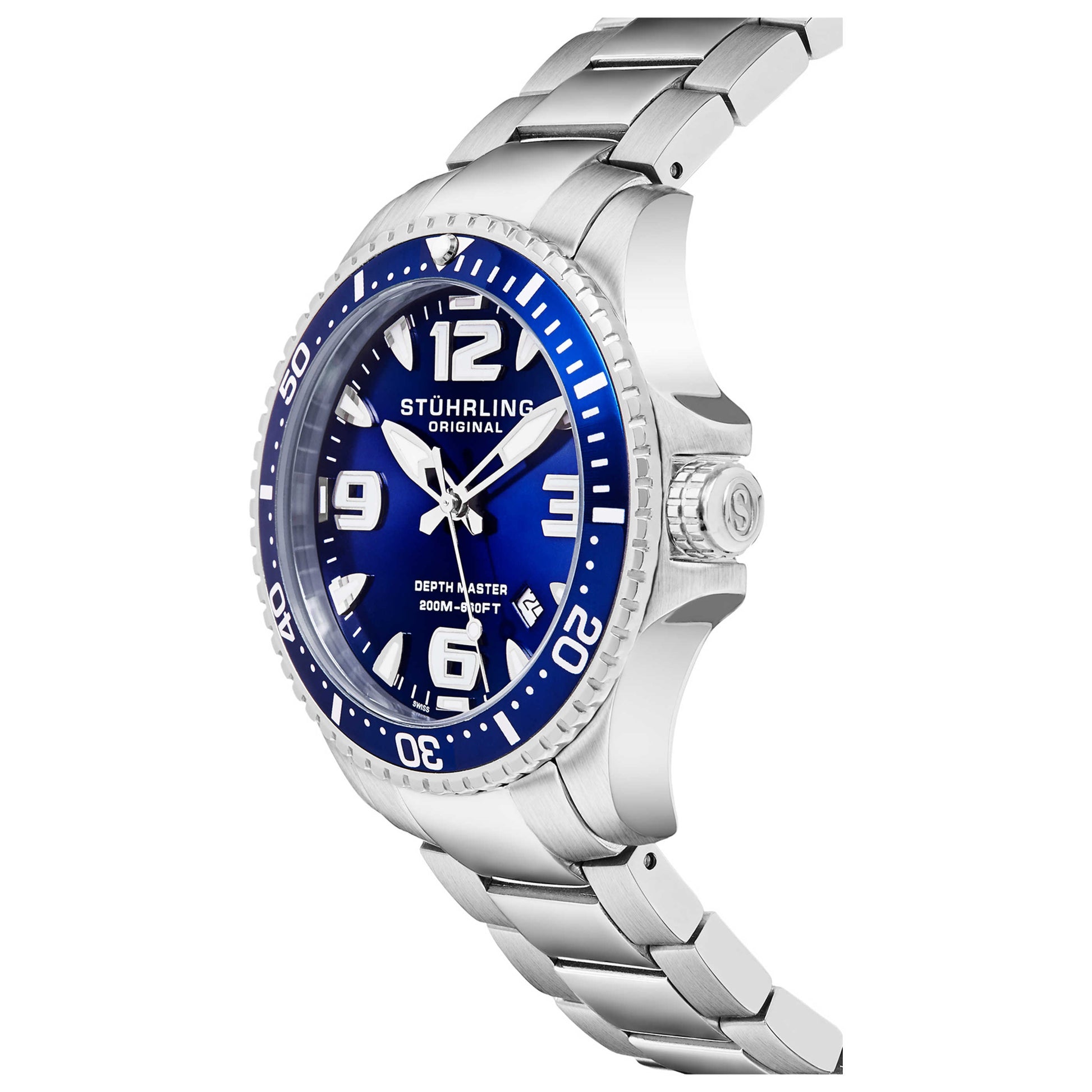 Stuhrling Aquadiver Men's Quartz Watch M14820 - Image #4