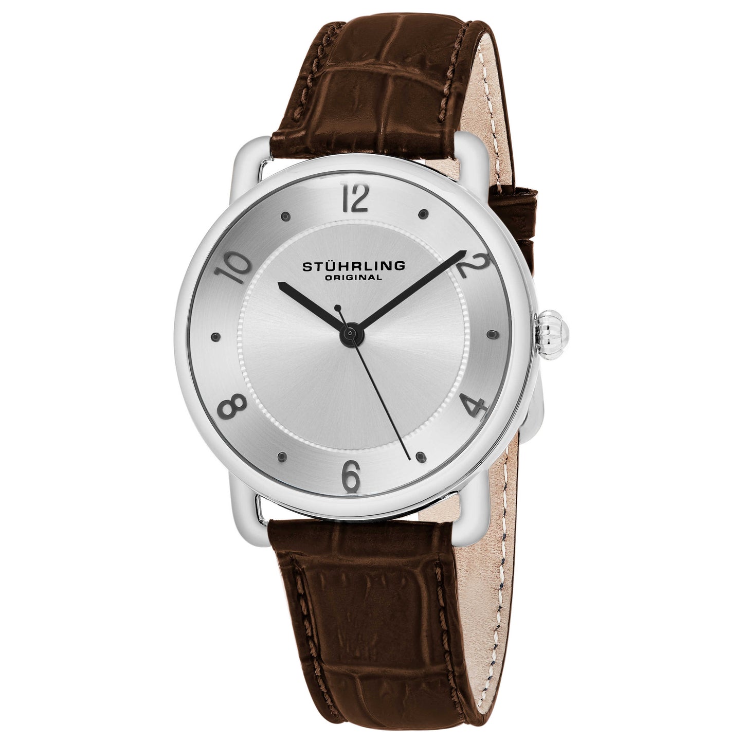 Front view of Stuhrling Symphony Men's Quartz Watch M14823