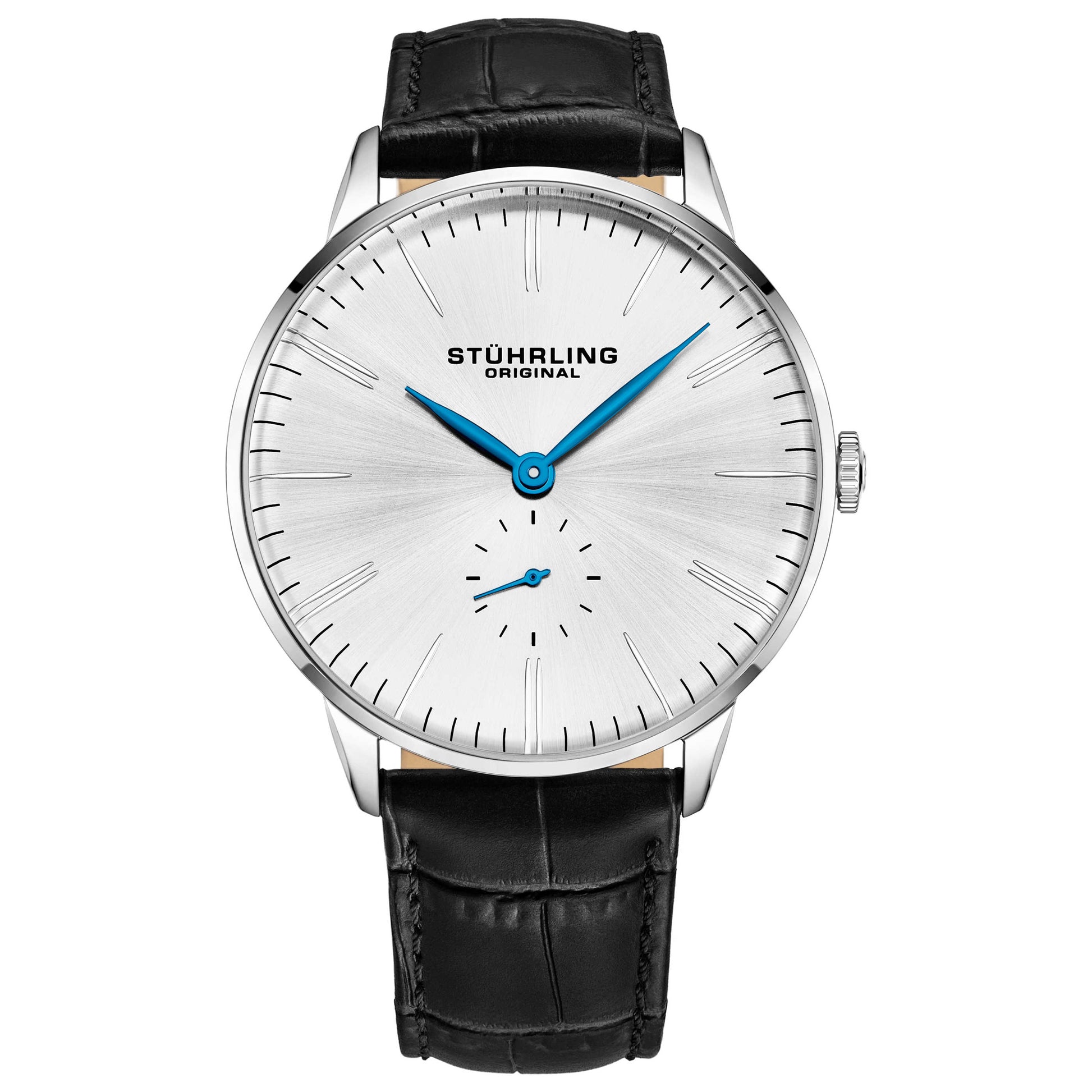 Front view of Stuhrling Symphony Men's Quartz Watch M14824