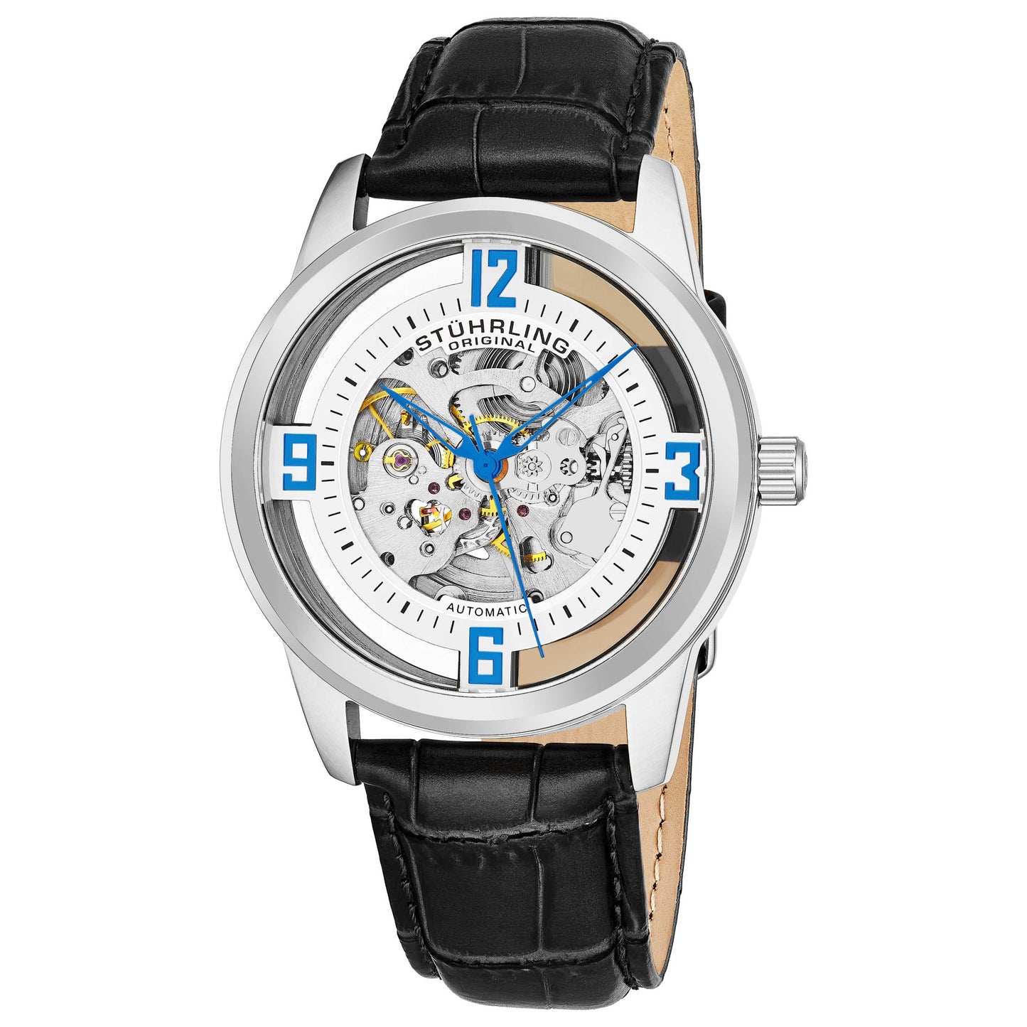 Front view of Stuhrling Legacy Men's Automatic Watch M14831