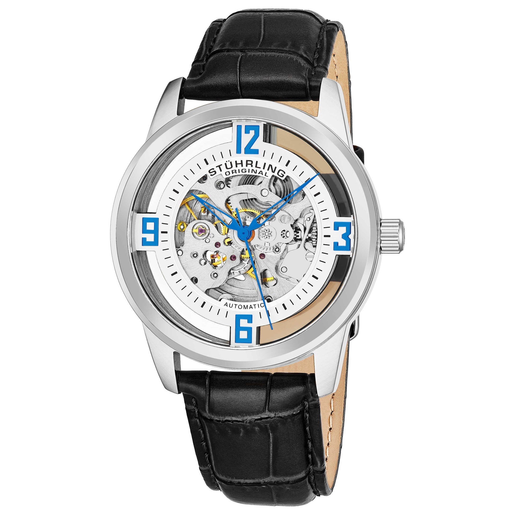 Front view of Stuhrling Legacy Men's Automatic Watch M14831