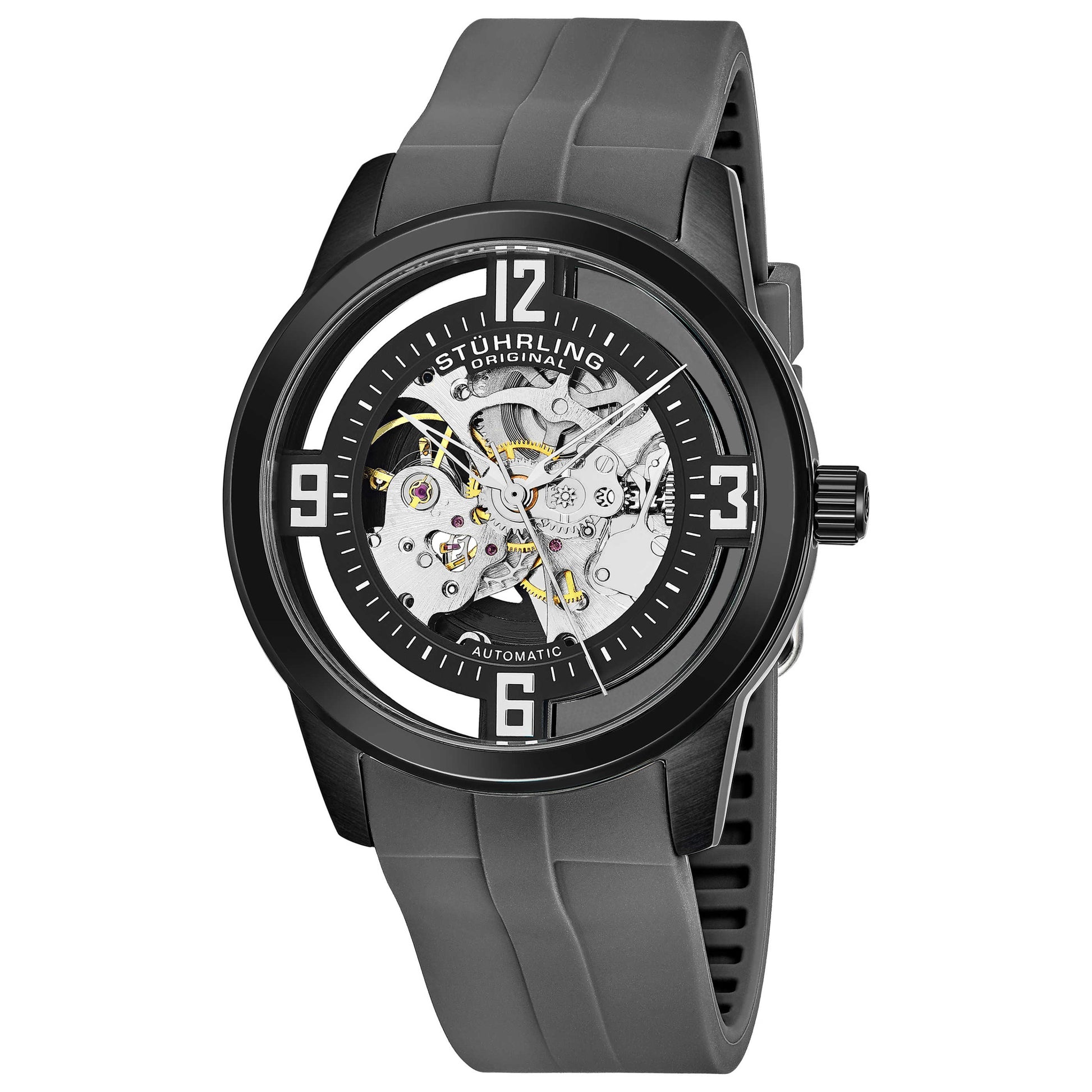 Front view of Stuhrling Legacy Men's Quartz Watch M14836