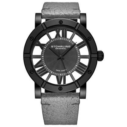 Front view of Stuhrling Symphony Men's Quartz Watch M14840