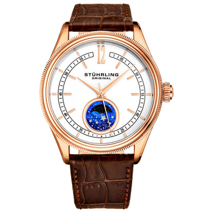 Front view of Stuhrling Symphony Men's Quartz Watch M14860