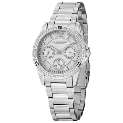 Front view of Stuhrling Aquadiver Women's Quartz Watch M14870