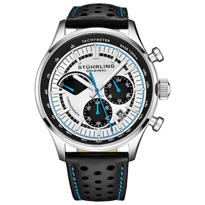 Front view of Stuhrling Monaco Men's Quartz Watch M14891