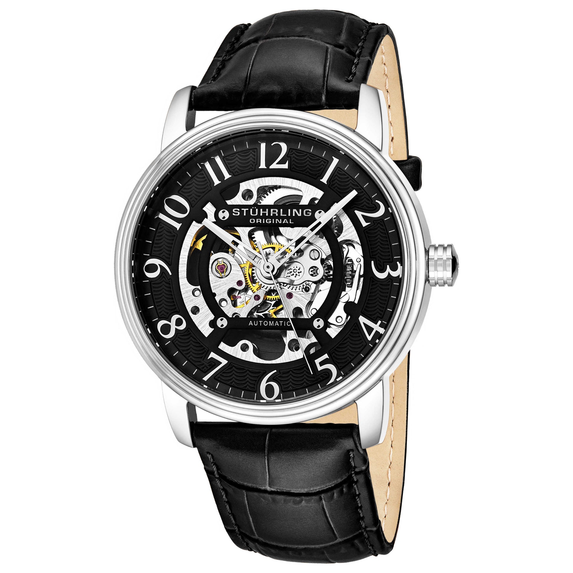 Front view of Stuhrling Legacy Men's Automatic Watch M14903