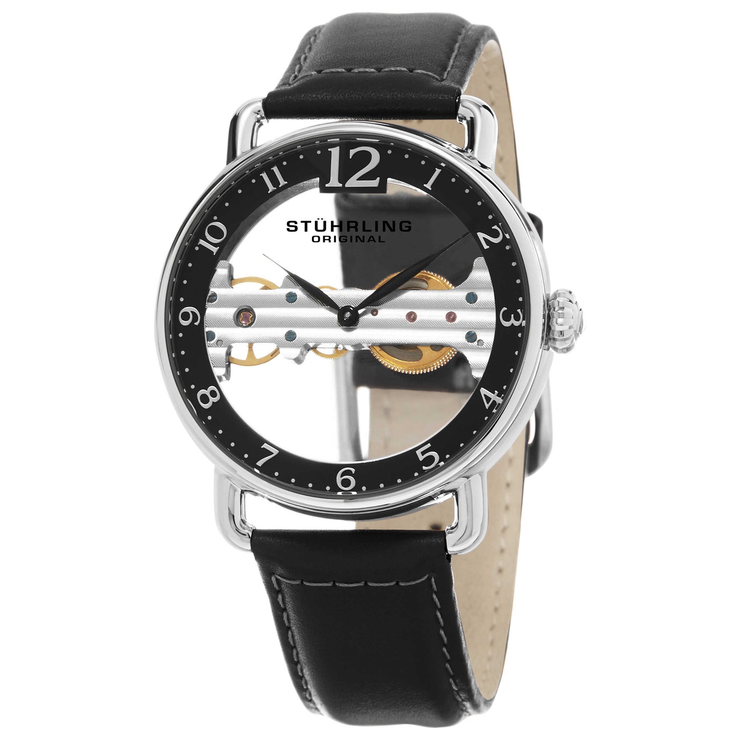 Front view of Stuhrling Legacy Men's Manual-Wind Watch M14904