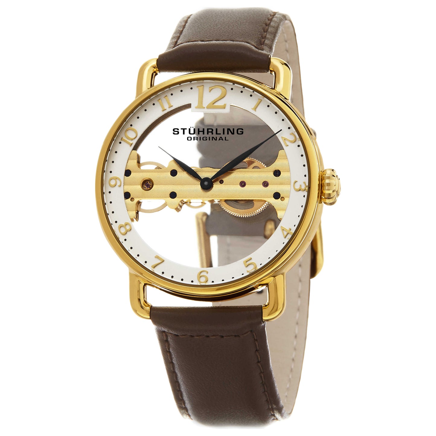 Front view of Stuhrling Legacy Men's Manual-Wind Watch M14905