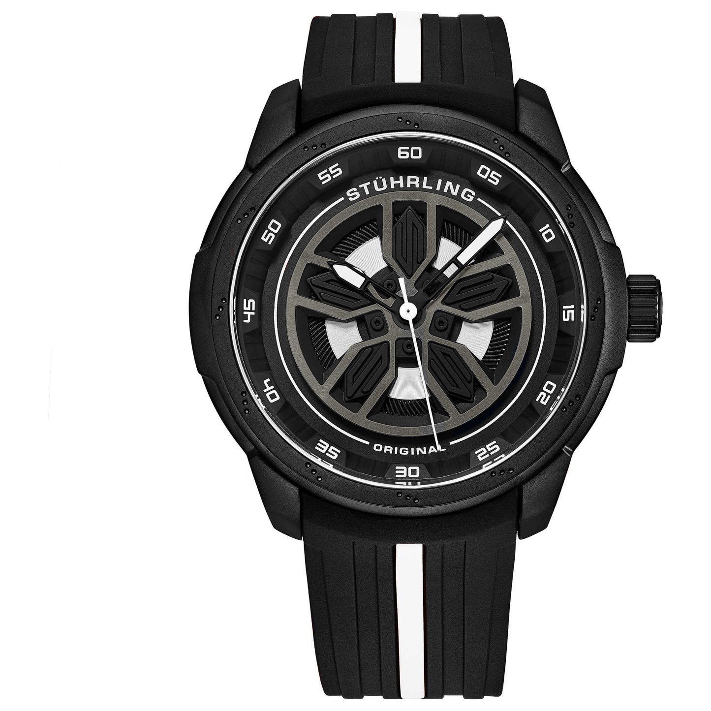 Front view of Stuhrling Aviator Men's Quartz Watch M14913