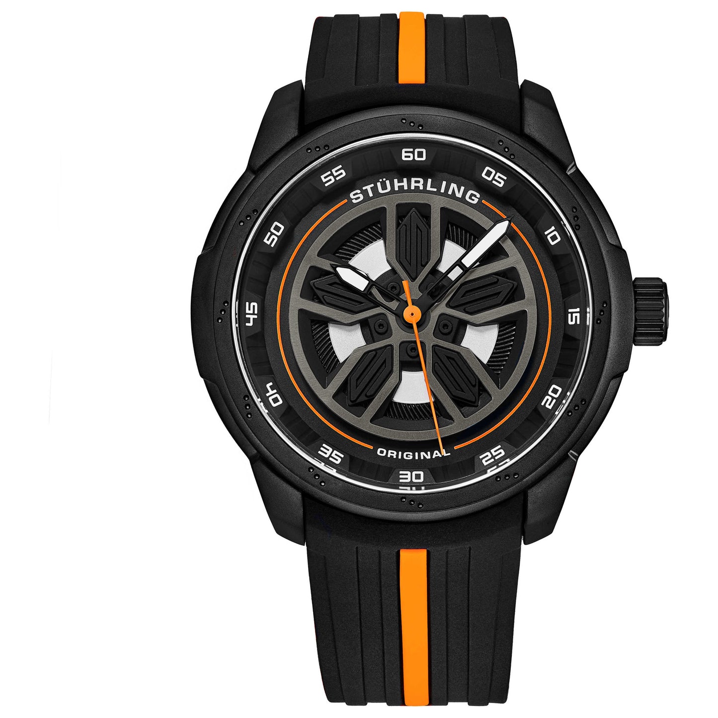 Front view of Stuhrling Aviator Men's Quartz Watch M14914