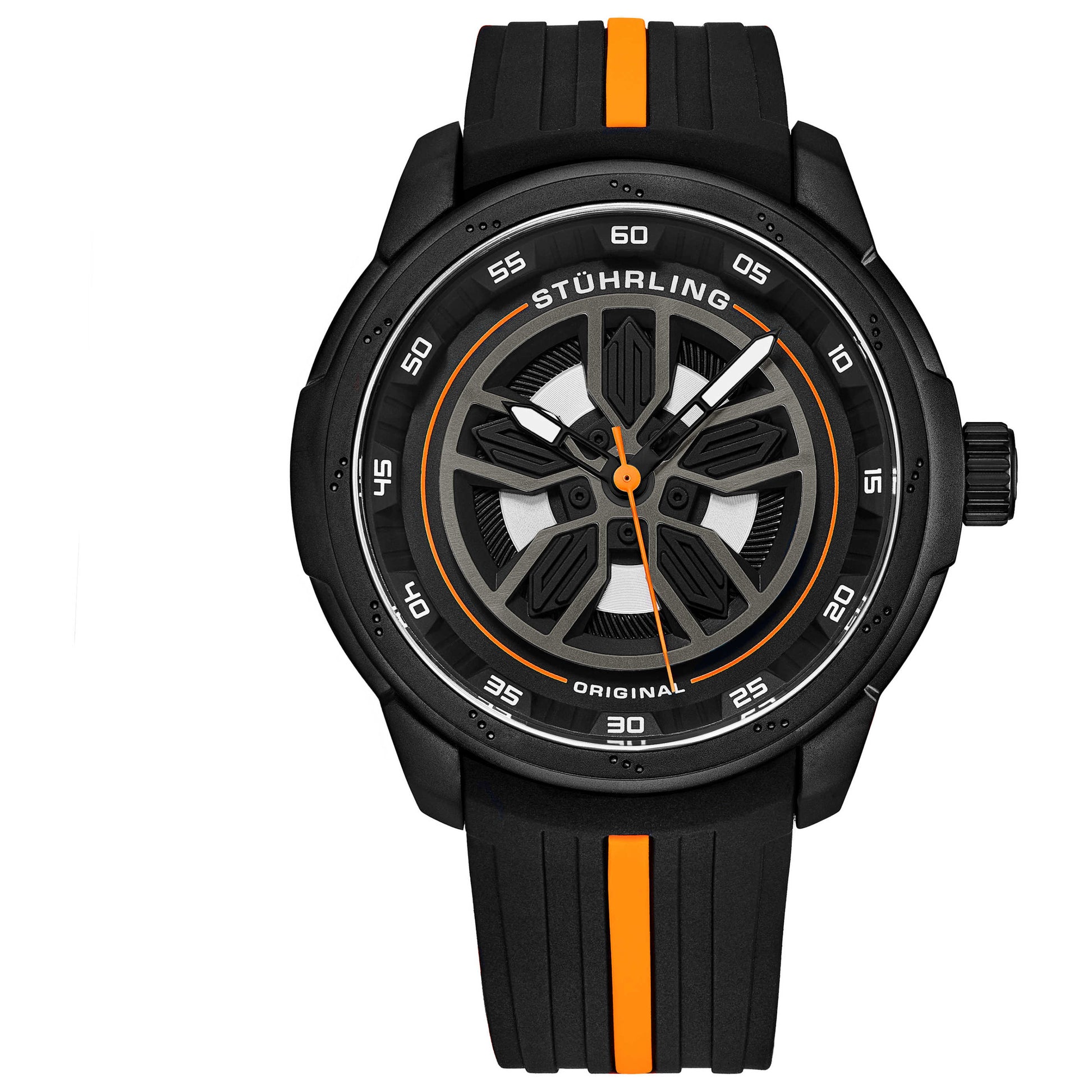 Front view of Stuhrling Aviator Men's Quartz Watch M14914