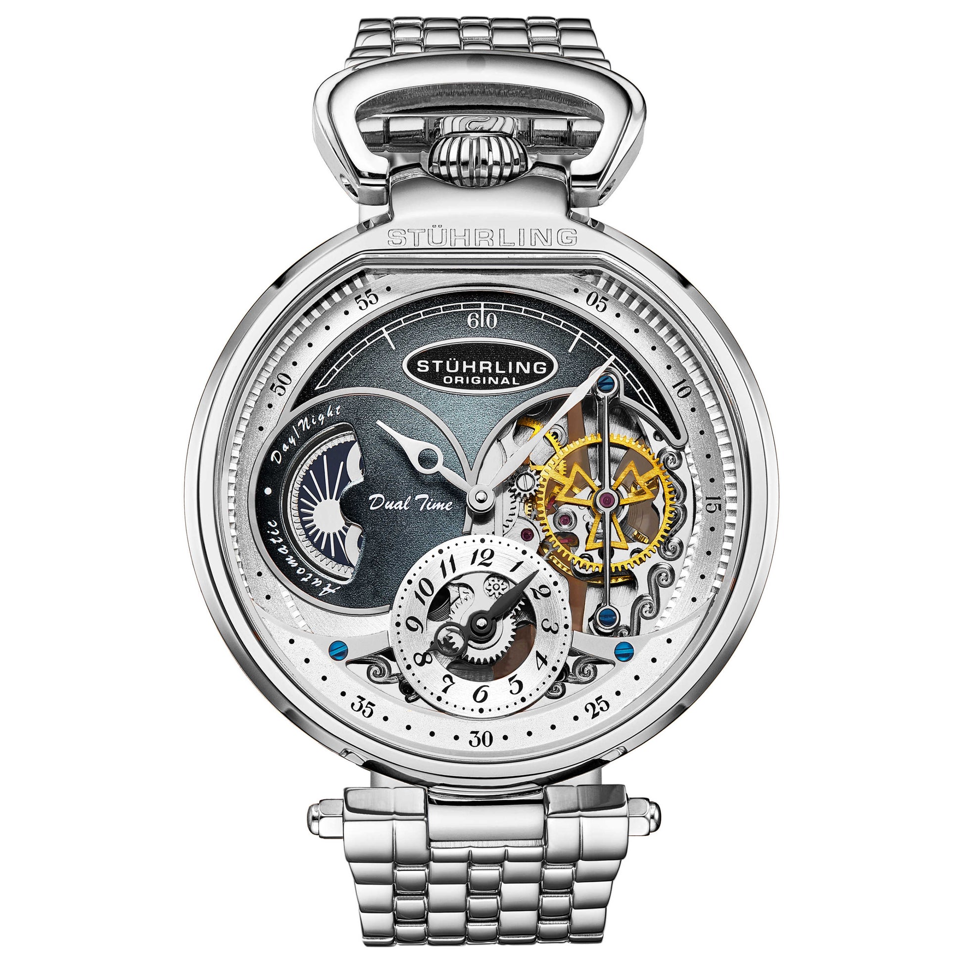 Front view of Stuhrling Legacy Men's Automatic Watch M14919
