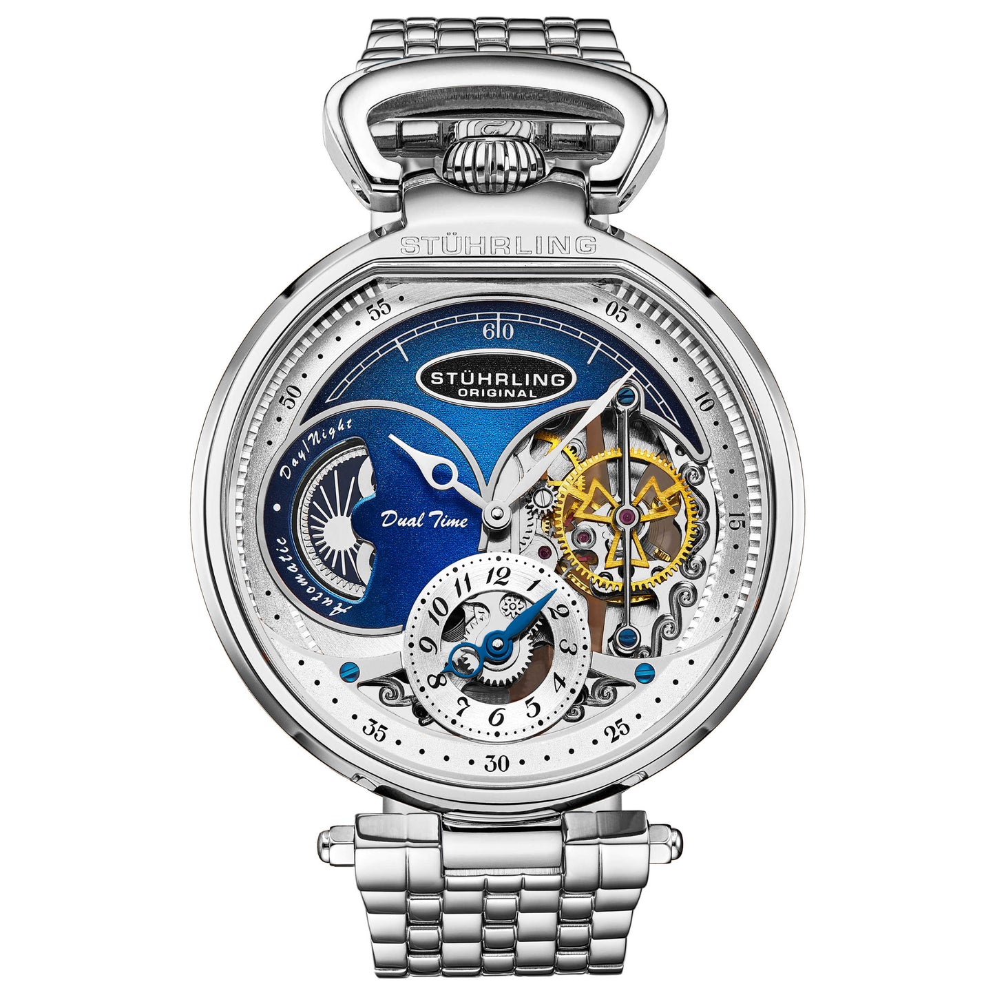 Front view of Stuhrling Legacy Men's Automatic Watch M14920