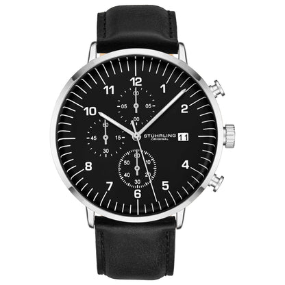 Front view of Stuhrling Monaco Men's Quartz Watch M14967