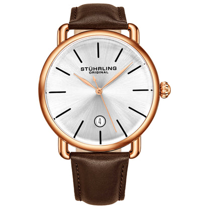 Front view of Stuhrling Symphony Men's Quartz Watch M14978